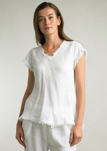 Fringe Trim Tee