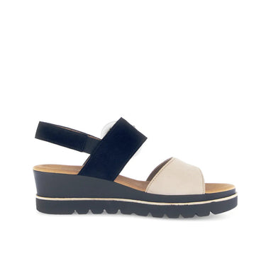 Buckle Wedge Sandal