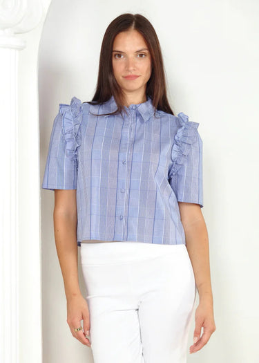 Gingham Blouse