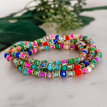 Load image into Gallery viewer, 4 Set Beaded Bracelet Set

