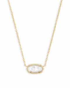 Elisa Gold Pendant Necklace