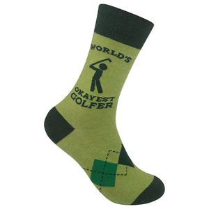 Men's Okayest Golfer Sock