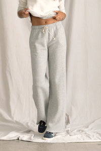 Hailey Wide Leg Fleece Sweat