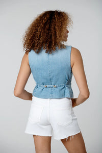 Head To Head Denim Vest