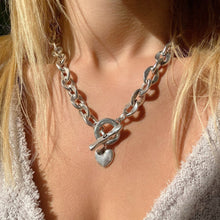 Load image into Gallery viewer, Chunky Heart Necklace
