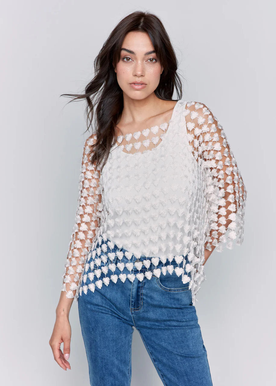 Crochet Flower Top