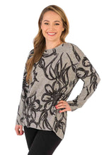 Load image into Gallery viewer, Cozy Floral Sweater
