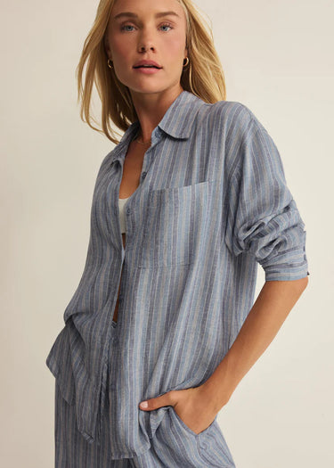 The Perfect Striped Linen Shirt