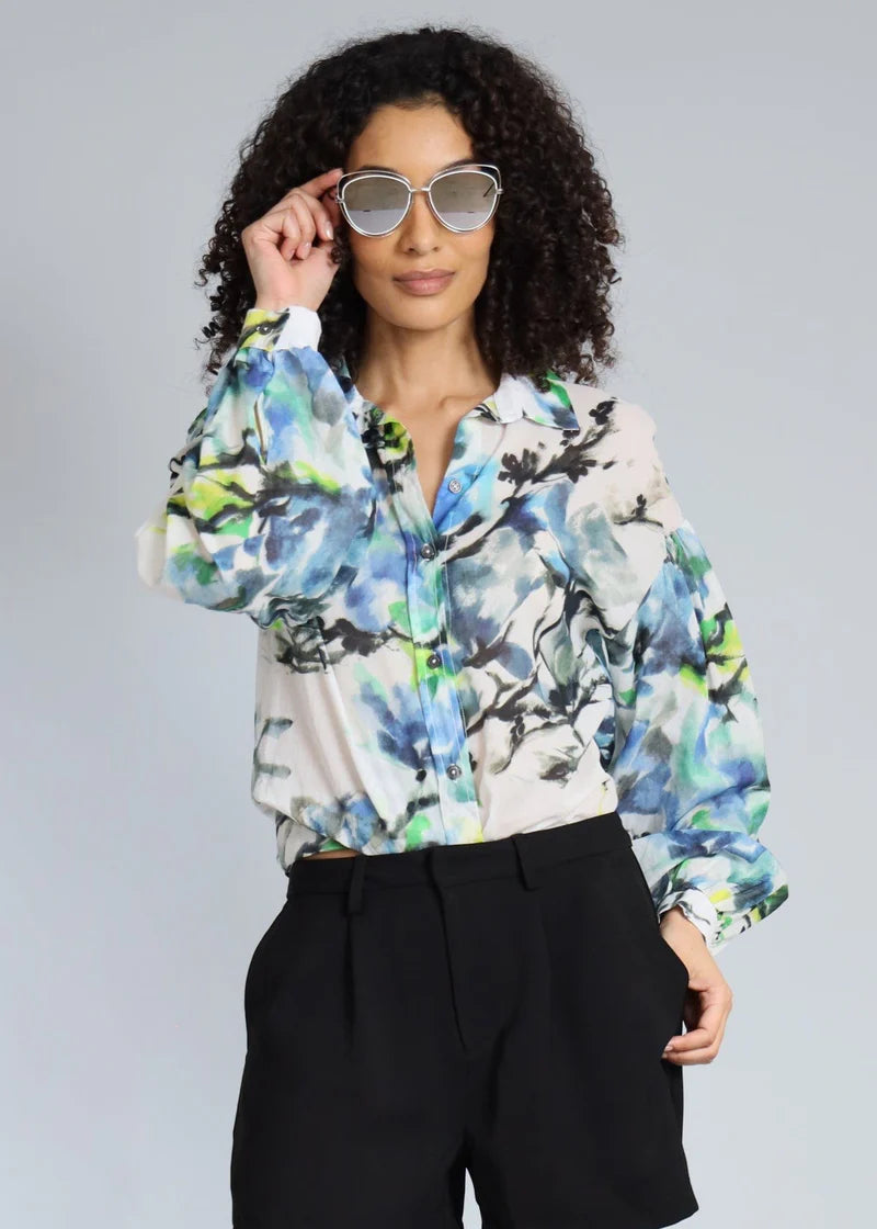 Ink Flower Shirt