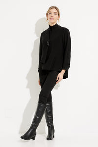 Asymetric Hem 1 Button Jacket
