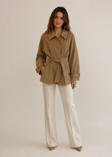 Kelly Short Trench Coat