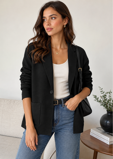 Knit Blazer