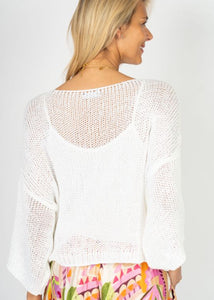 Open Knit Sweater