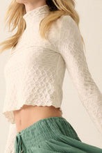 Load image into Gallery viewer, Lace Knit Top
