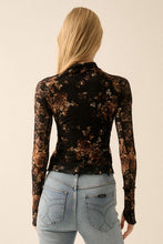 Load image into Gallery viewer, Lace Mock Neck Top
