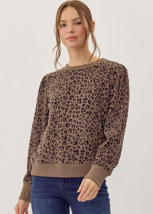Leopard Sweatshirt