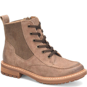 Lace Up Cord Side Hiker Boot