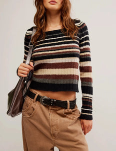 Lumen Stripe Pullover