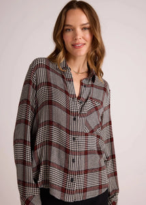 Lurex Button Down Top