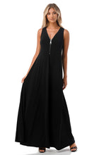 Load image into Gallery viewer, Zipper Maxi Dress
