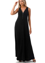 Load image into Gallery viewer, Zipper Maxi Dress
