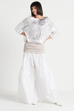 Load image into Gallery viewer, Metallic Crochet Sweater

