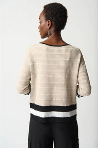Stripe Border Sweater