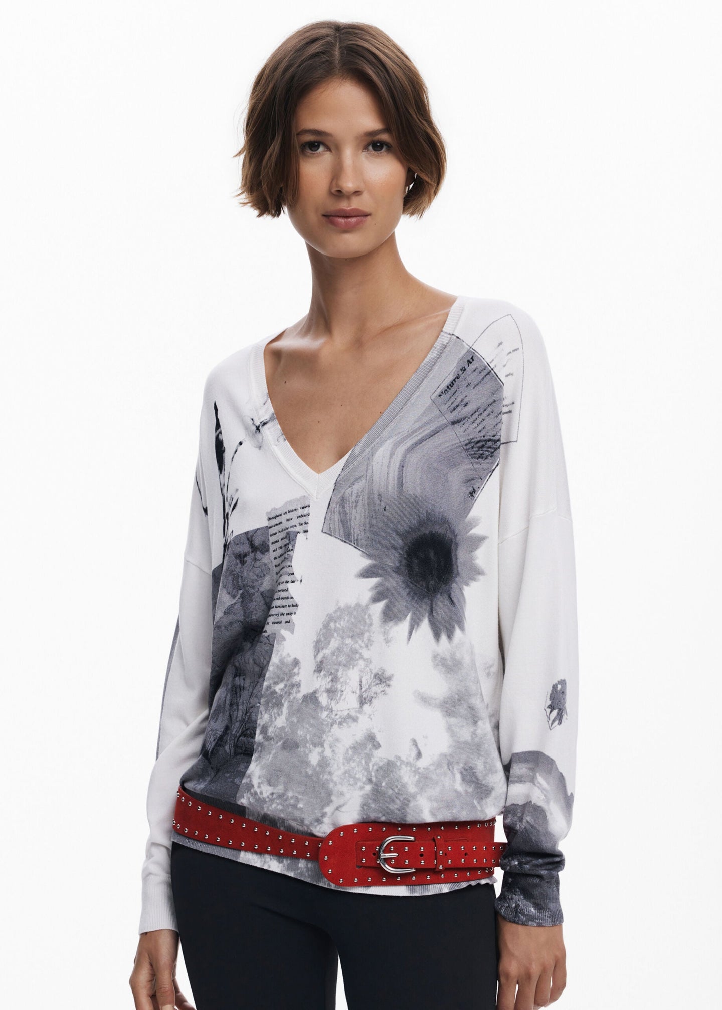 Newsprint Sweater
