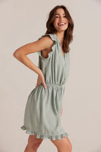 Load image into Gallery viewer, Ruffle Sleeve Mini Dress

