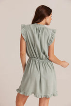Load image into Gallery viewer, Ruffle Sleeve Mini Dress

