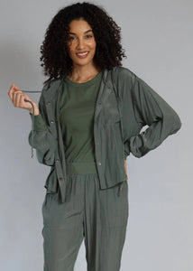 Hoodie Shirt Jacket
