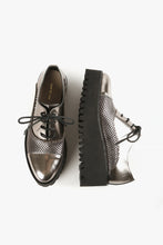 Load image into Gallery viewer, Perf Wedge Oxford Shoe
