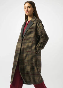 Plaid Long Coat
