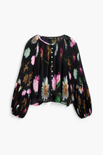 Load image into Gallery viewer, Pleated Floral Blouse
