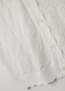 Pointelle Vest