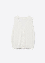 Load image into Gallery viewer, Pointelle Vest
