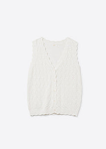 Pointelle Vest