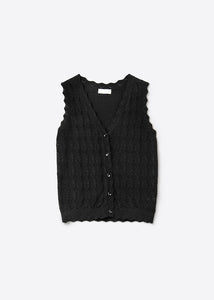Pointelle Vest