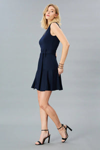 Fit And Flare Ponte Dress