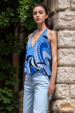 Load image into Gallery viewer, Pucci Print Halter Top
