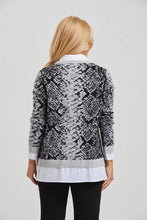 Load image into Gallery viewer, Faux Layered V-Neck Sweater
