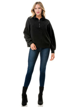 Load image into Gallery viewer, Quarter Zip Sweatshirt
