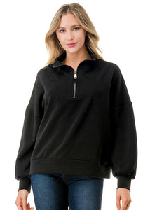 Quarter Zip Sweatshirt