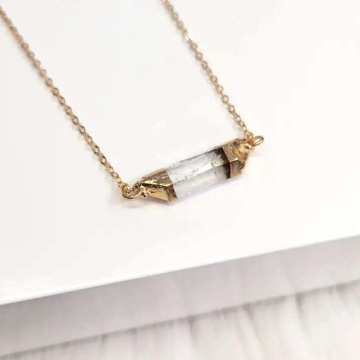 Luxe Quartz Crystal Necklace