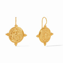 Load image into Gallery viewer, Quatro Coin Earring
