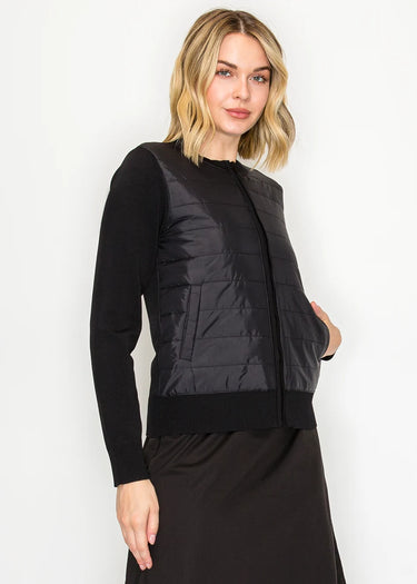 Quilt Sweater Jacket