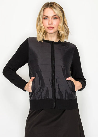 Quilt Sweater Jacket