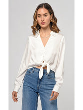 Load image into Gallery viewer, Rachel Tie Front Shirt

