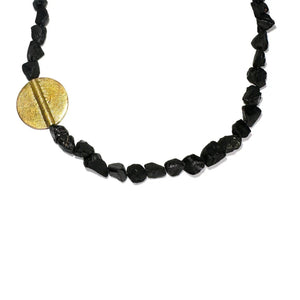 Raw Spinel Necklace
