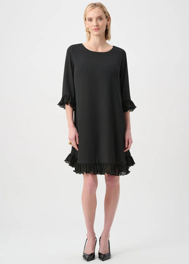Ruffle Trim Dress